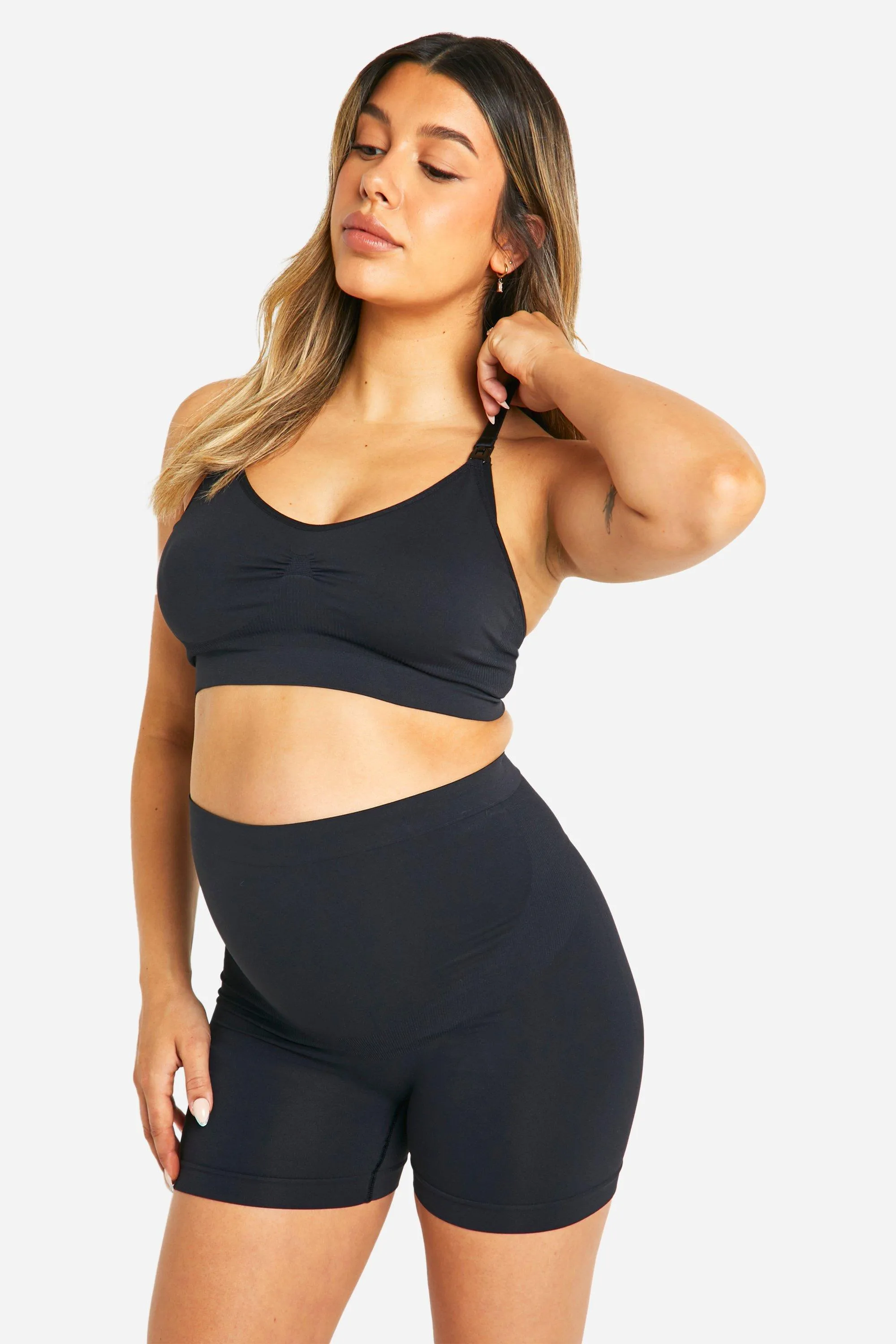 Lingerie | Maternity Contour Shapewear Shorts | boohoo