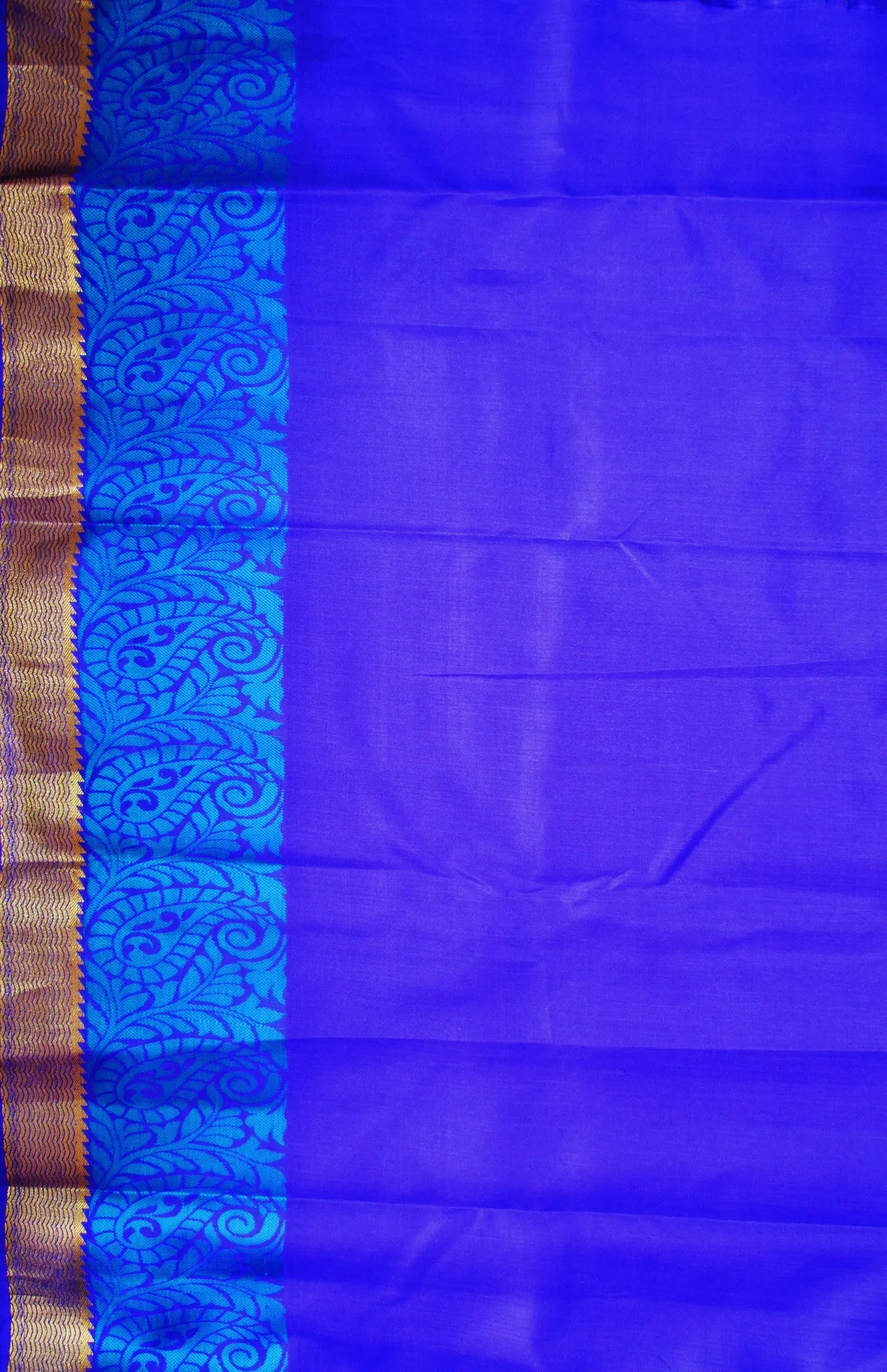 Magenta,Purple & Cream Kanchipuram Silk Saree