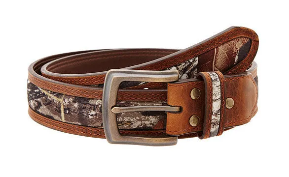 Mens Nocona Outdoors Belt - Mossy Oak Camo