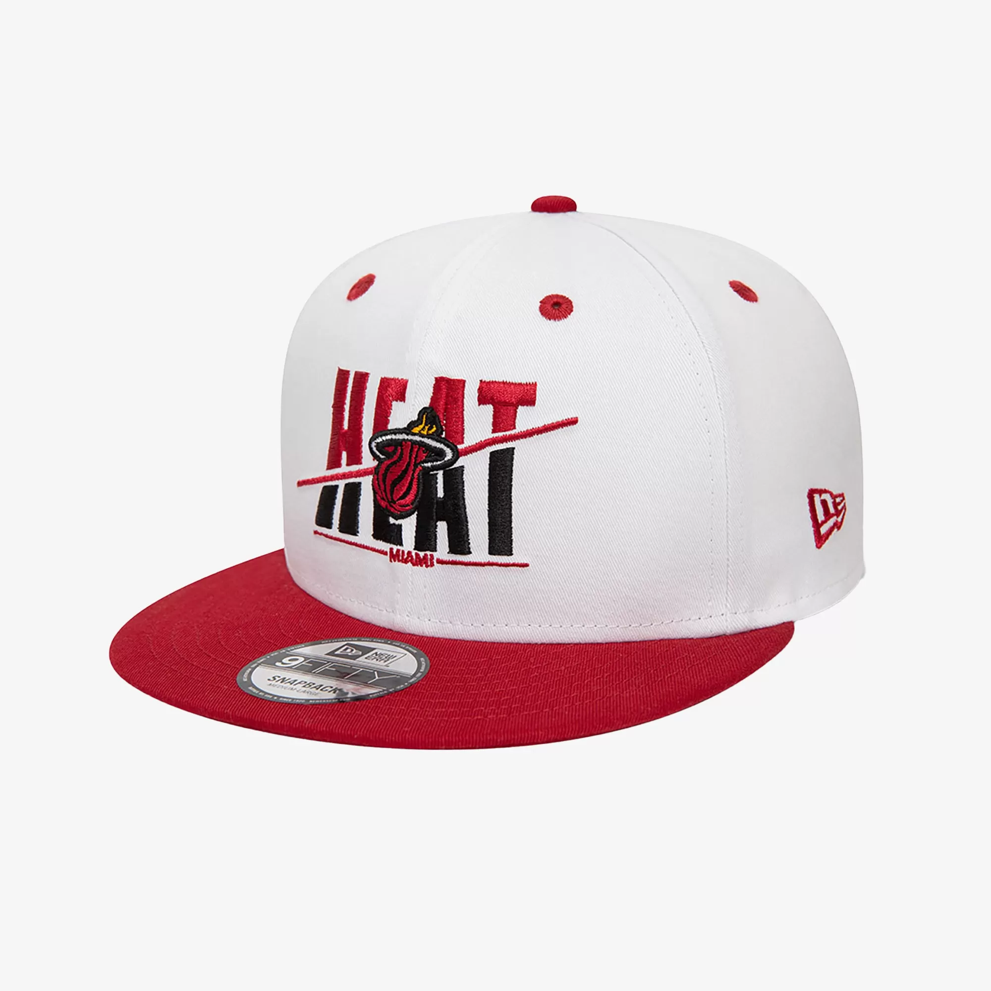 MIAMI HEAT CROWN WHITE 9FIFTY SNAPBACK CAP 'WHITE'