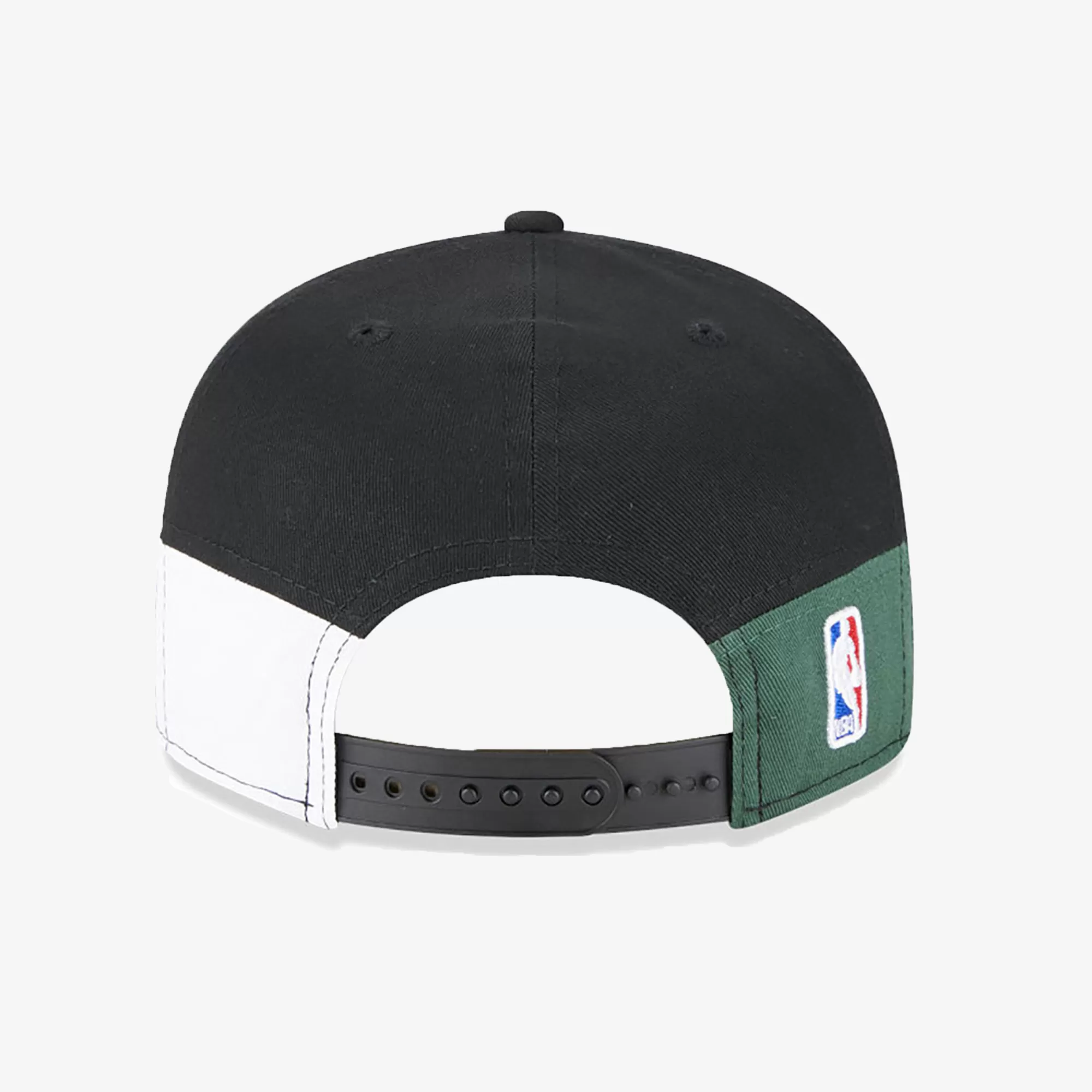 MILWAUKEE BUCKS MULTI PATCH BLACK 9FIFTY SNAPBACK CAP 'BLACK'