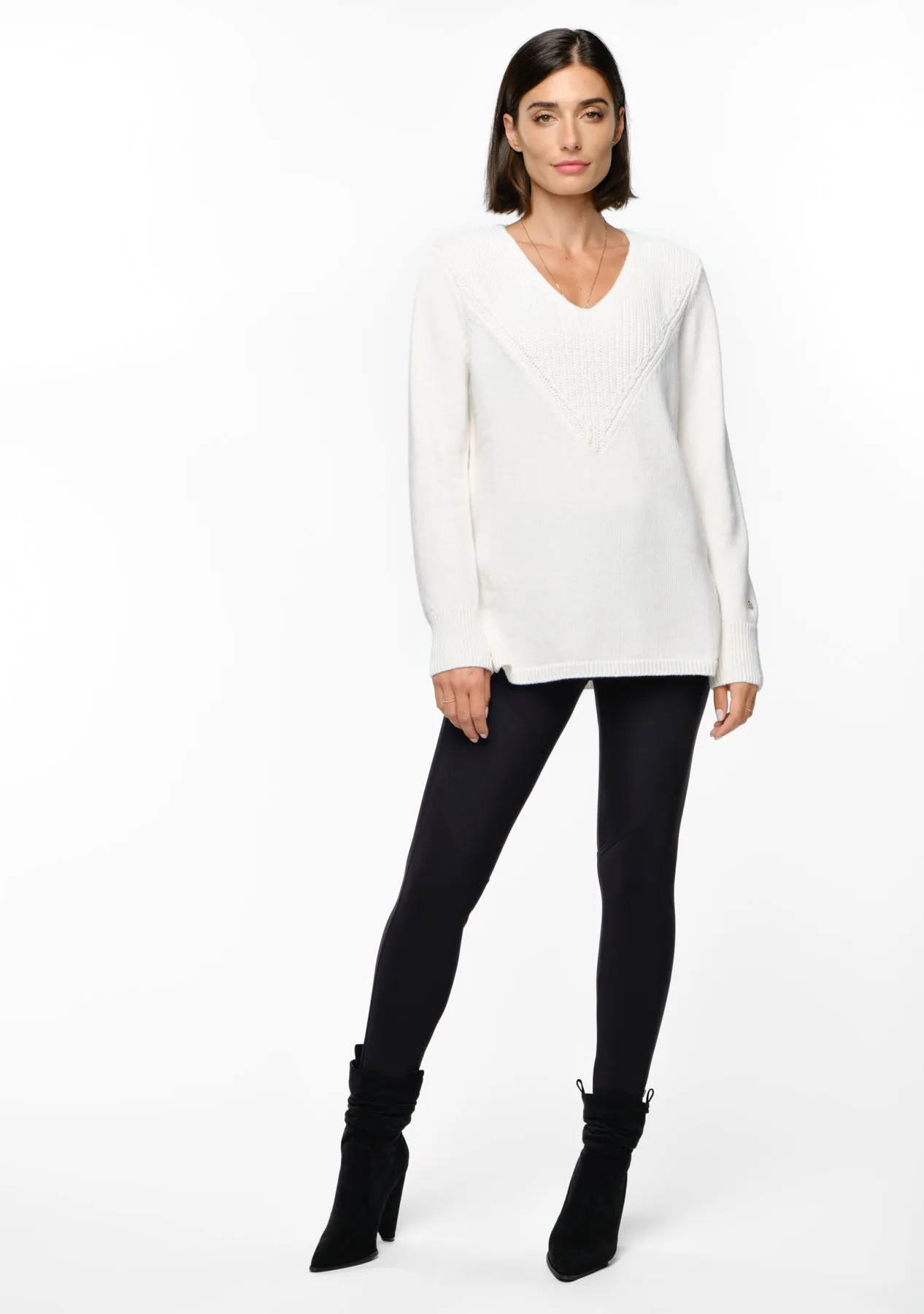 NEROLA Merino Cashmere Sweater cajo