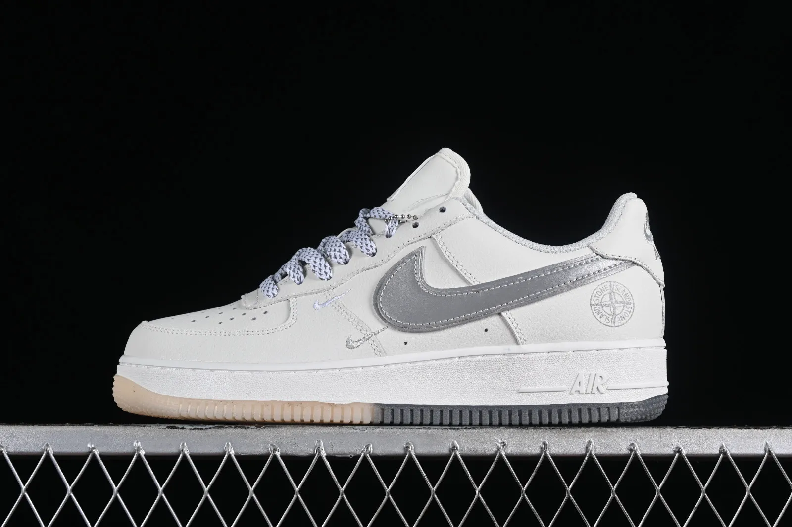 Nike Air Force 1 07 Low Off White Light Grey SL-240333