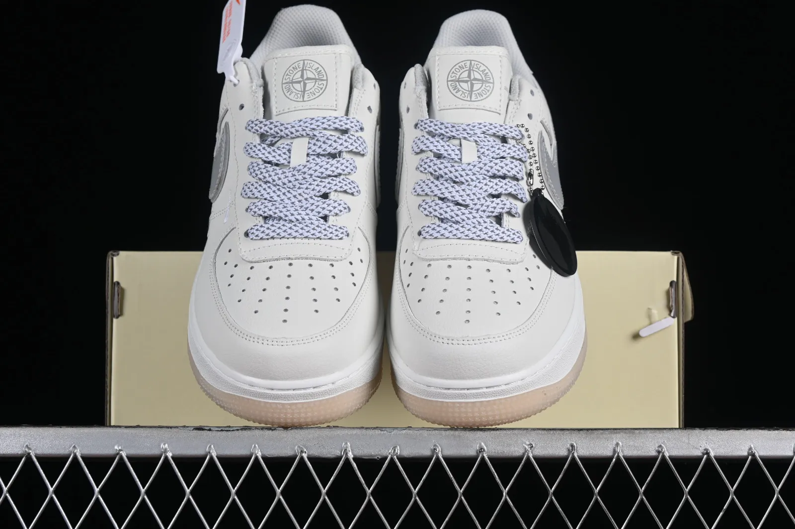 Nike Air Force 1 07 Low Off White Light Grey SL-240333