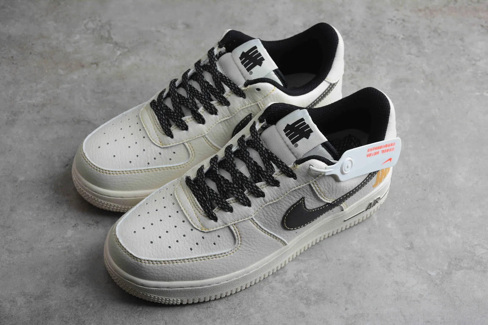 Nike Air Force 1 07 Low Rice White Black Colorful Shoes UN2588-122