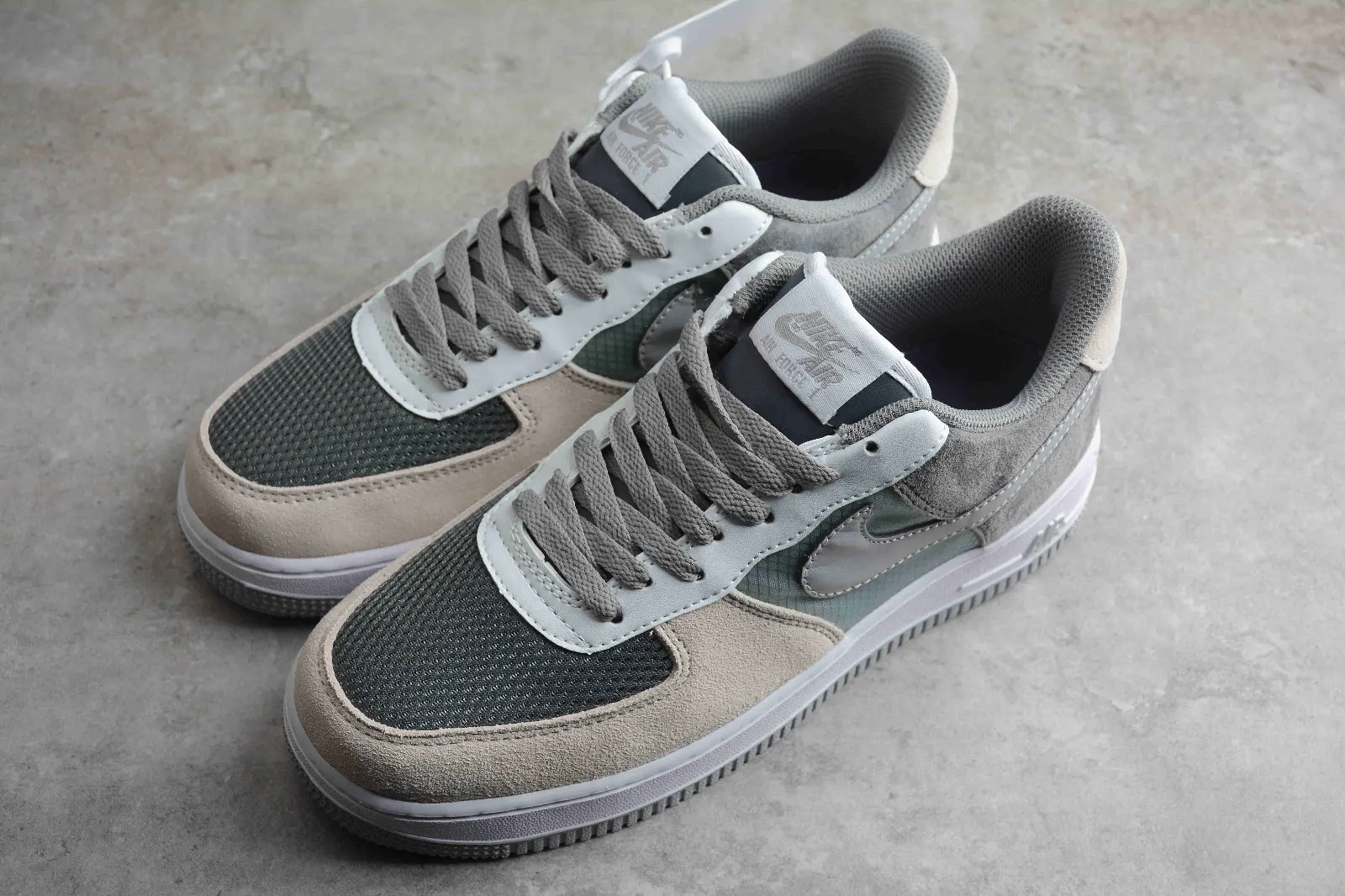 Nike Air Force 1 Low Dark Grey White Light Grey CW2288-703