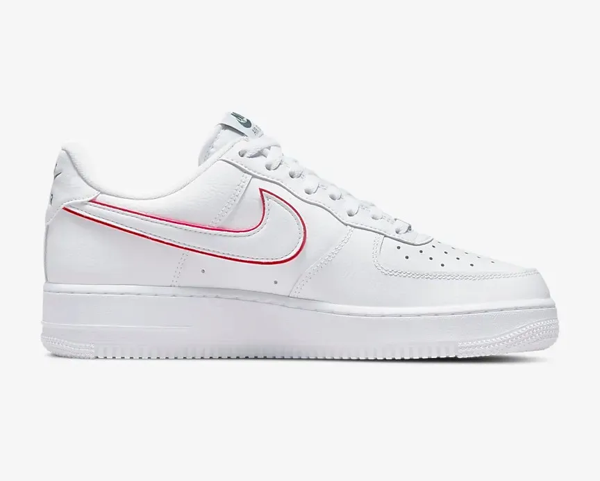 Nike Air Force 1 Low Just Do It White Red Green DQ0791-100