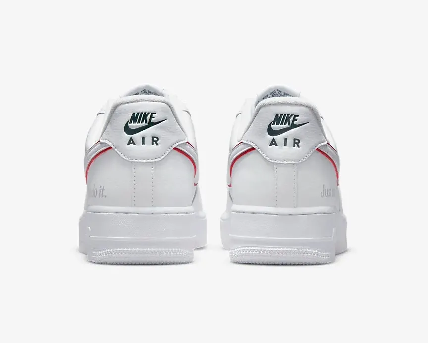 Nike Air Force 1 Low Just Do It White Red Green DQ0791-100