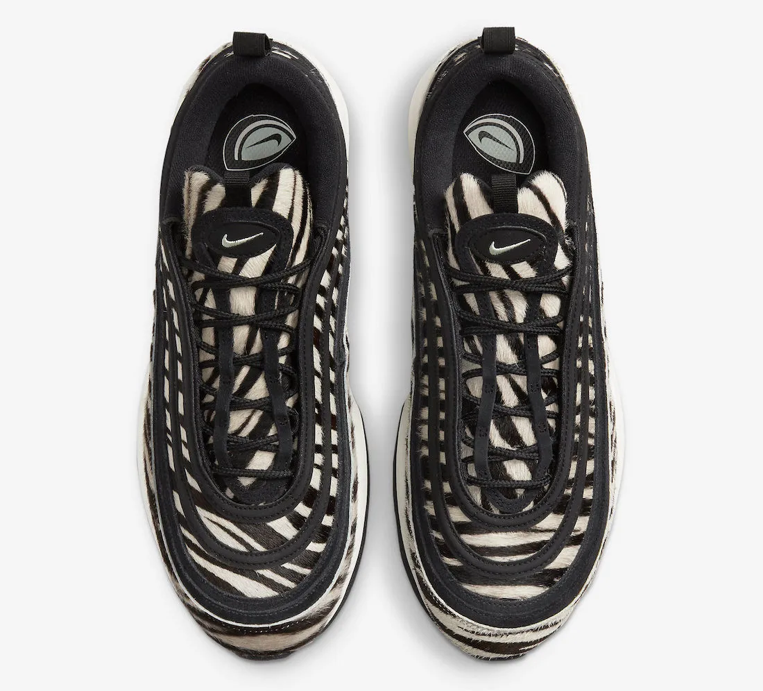 Nike Air Max 97 Golf NRG Zebra Black Tan Sail Jade Aura DH1313-001