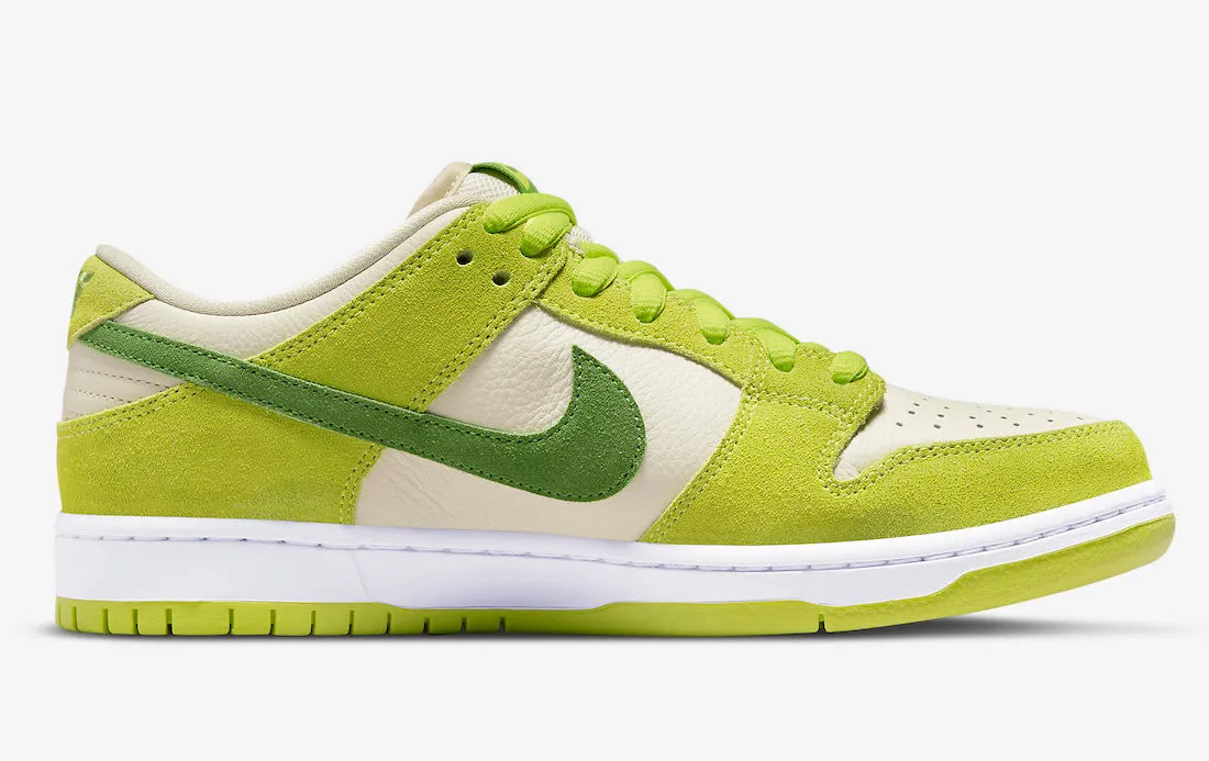 Nike SB Dunk Low Green Apple White Shoes DM0807-300