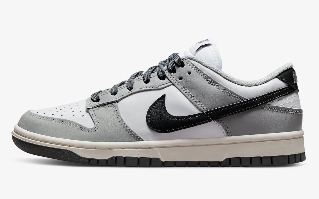 Nike SB Dunk Low White Light Smoke Grey Black DD1503-117