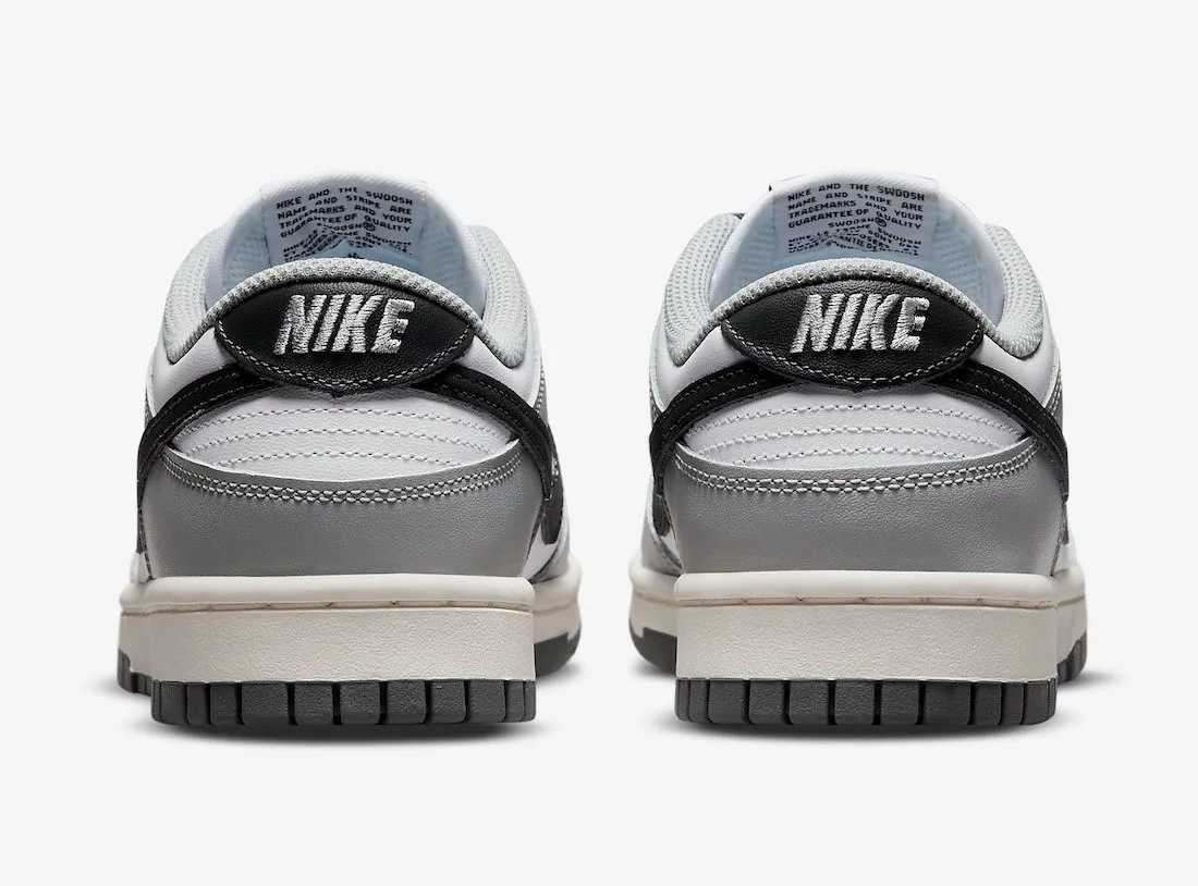 Nike SB Dunk Low White Light Smoke Grey Black DD1503-117