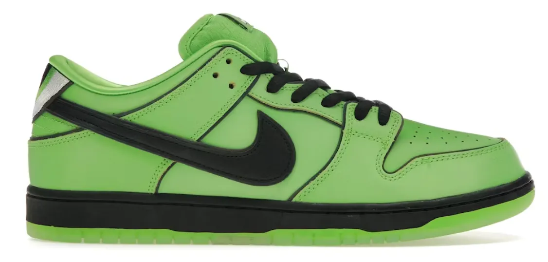 Nike SB Dunk Powerpuff Green