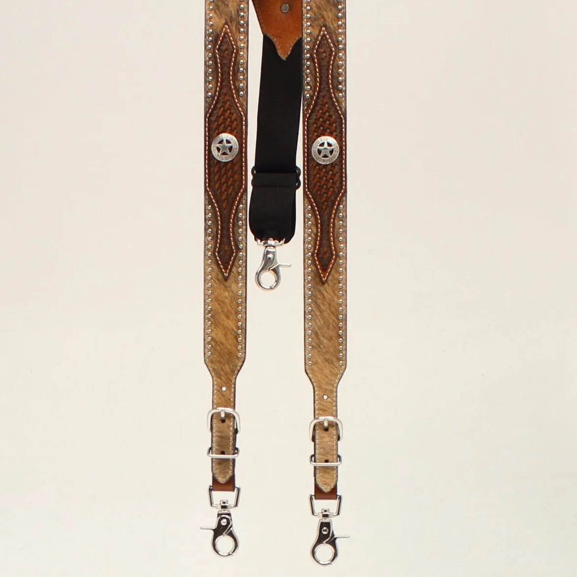 Nocona Men's Hair On Hide Galluses