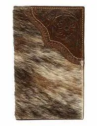 Nocona Men's Hair On Hide Rodeo Wallet