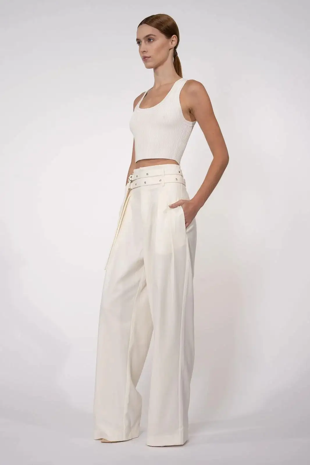 Nonchalant - Lucille Pant - Off White