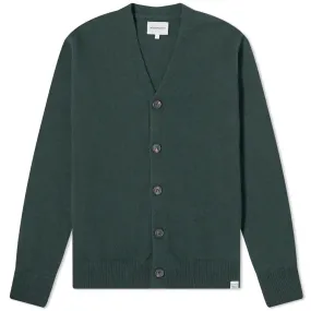 Norse Projects Adam Lambswool KnitForest Green