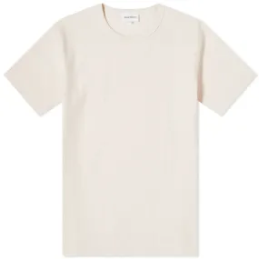 Norse Projects Johannes Compact Waffle T-ShirtEcru