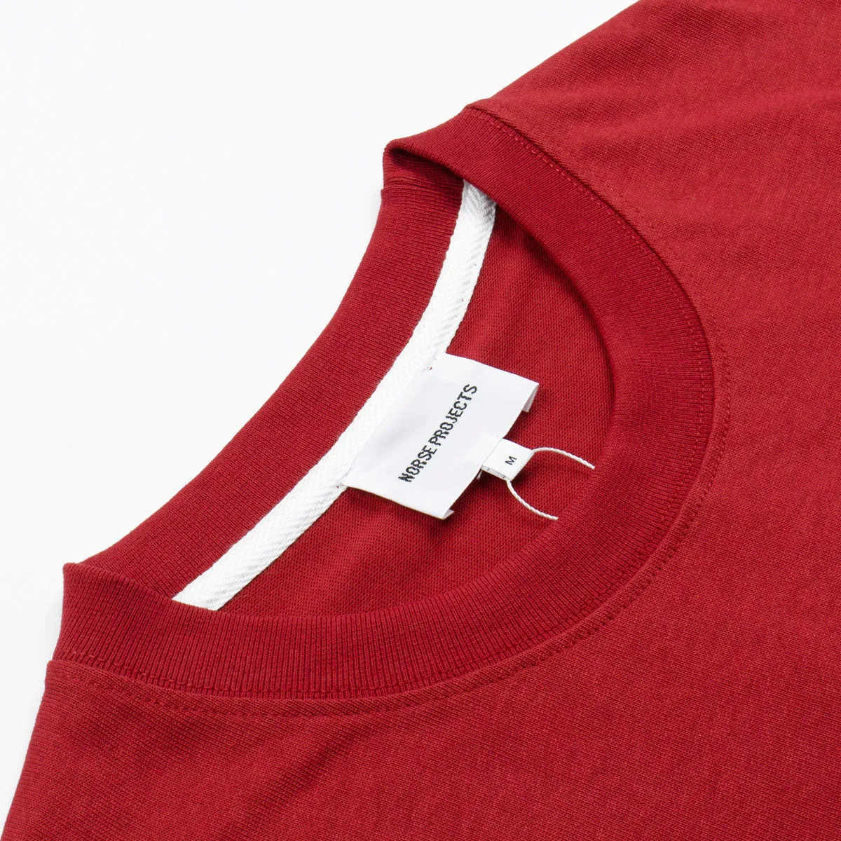 Norse Projects - Johannes Pocket T-shirt - Carmine Red