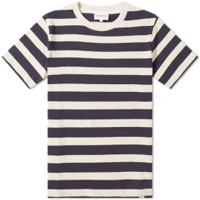 Norse Projects Johannes Rugby Stripe TeeNavy