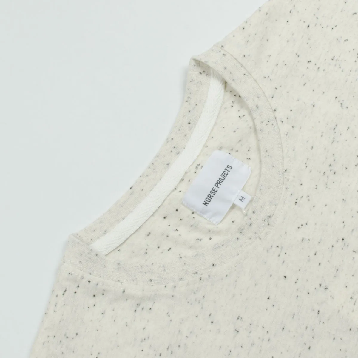 Norse Projects - Niels Classic Bouclé T-shirt - Ecru