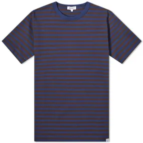 Norse Projects Niels Classic Stripe T-ShirtTruffle