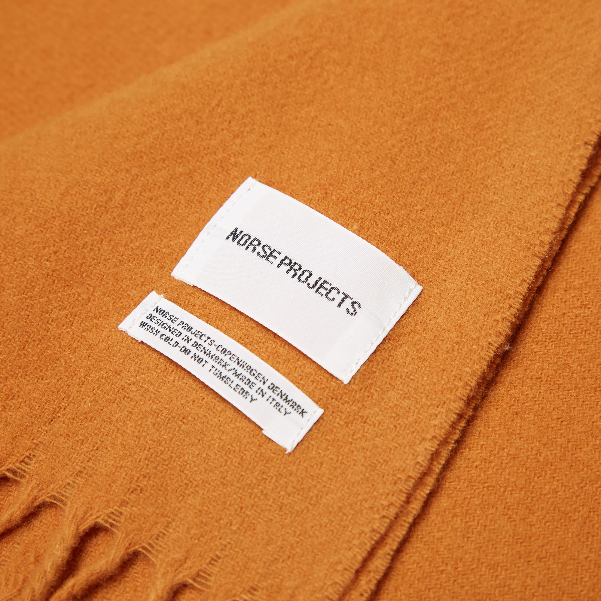 Norse Projects Sigurd ScarfMustard Yellow