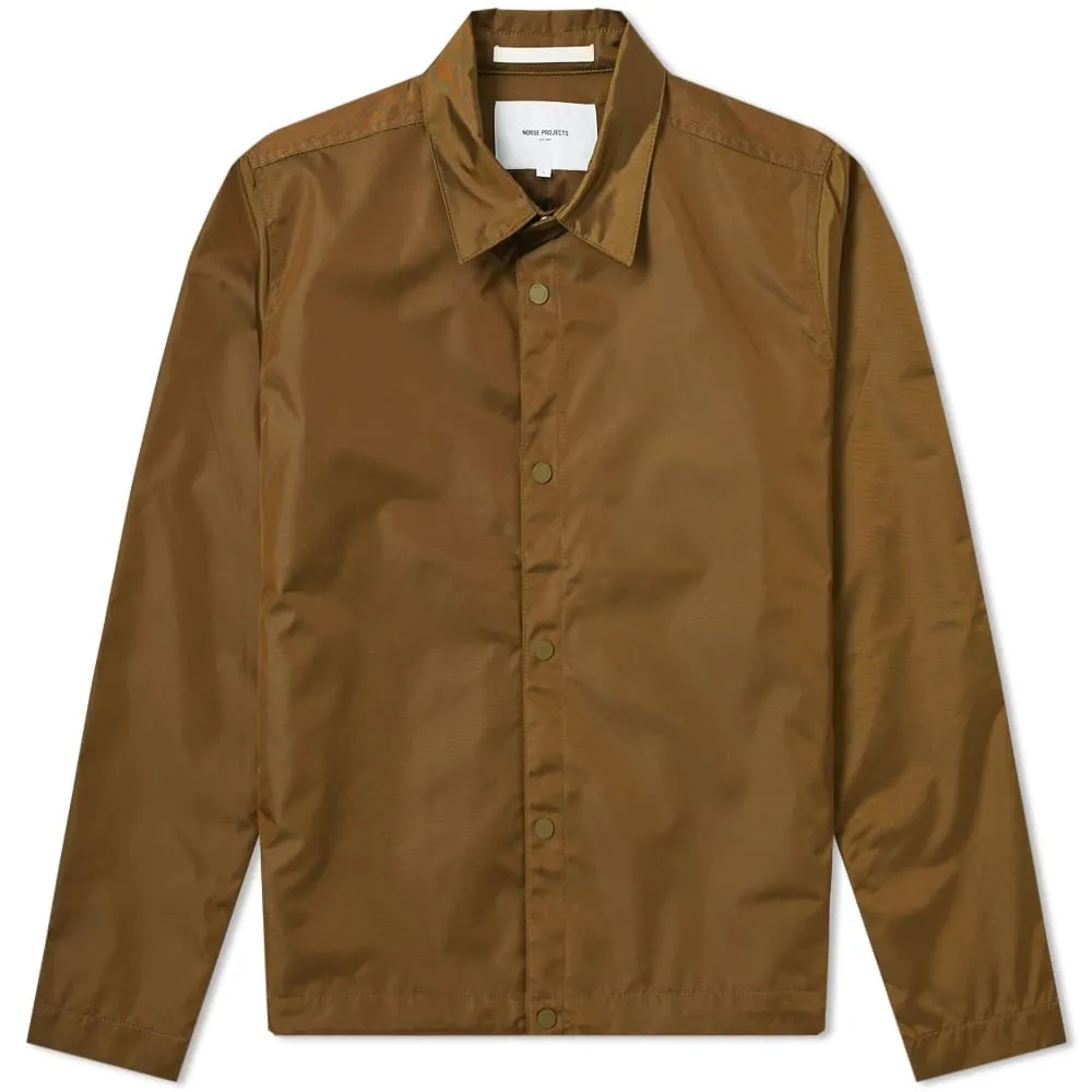 Norse Projects Svend Nylon Oxford JacketSitka Green