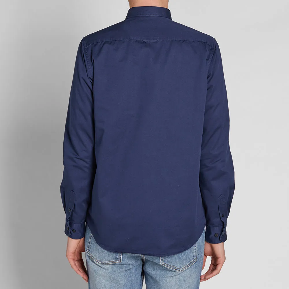 Norse Projects Villads Twill ShirtNavy