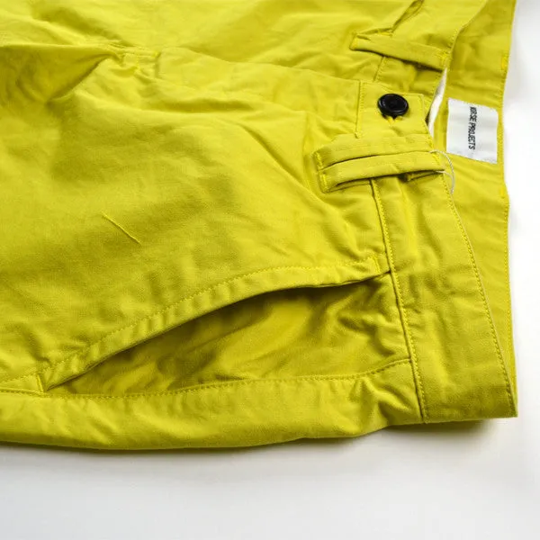 Norse Projects – Aros Short Heavy Chino – Misted Yellow