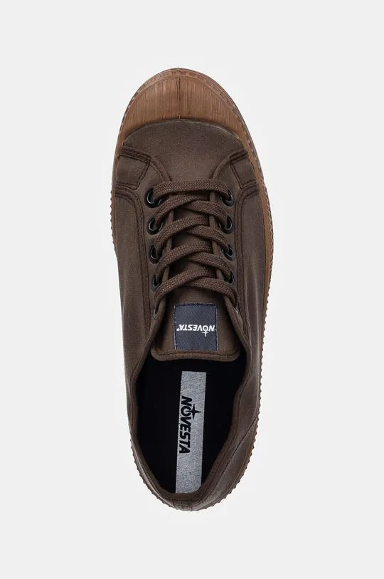 Novesta plimsolls STAR MASTER WAX COTTON brown color N352026-5554FY486