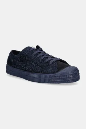 Novesta suede plimsolls Star Master Hairy Suede navy blue color N354002.BLU000964