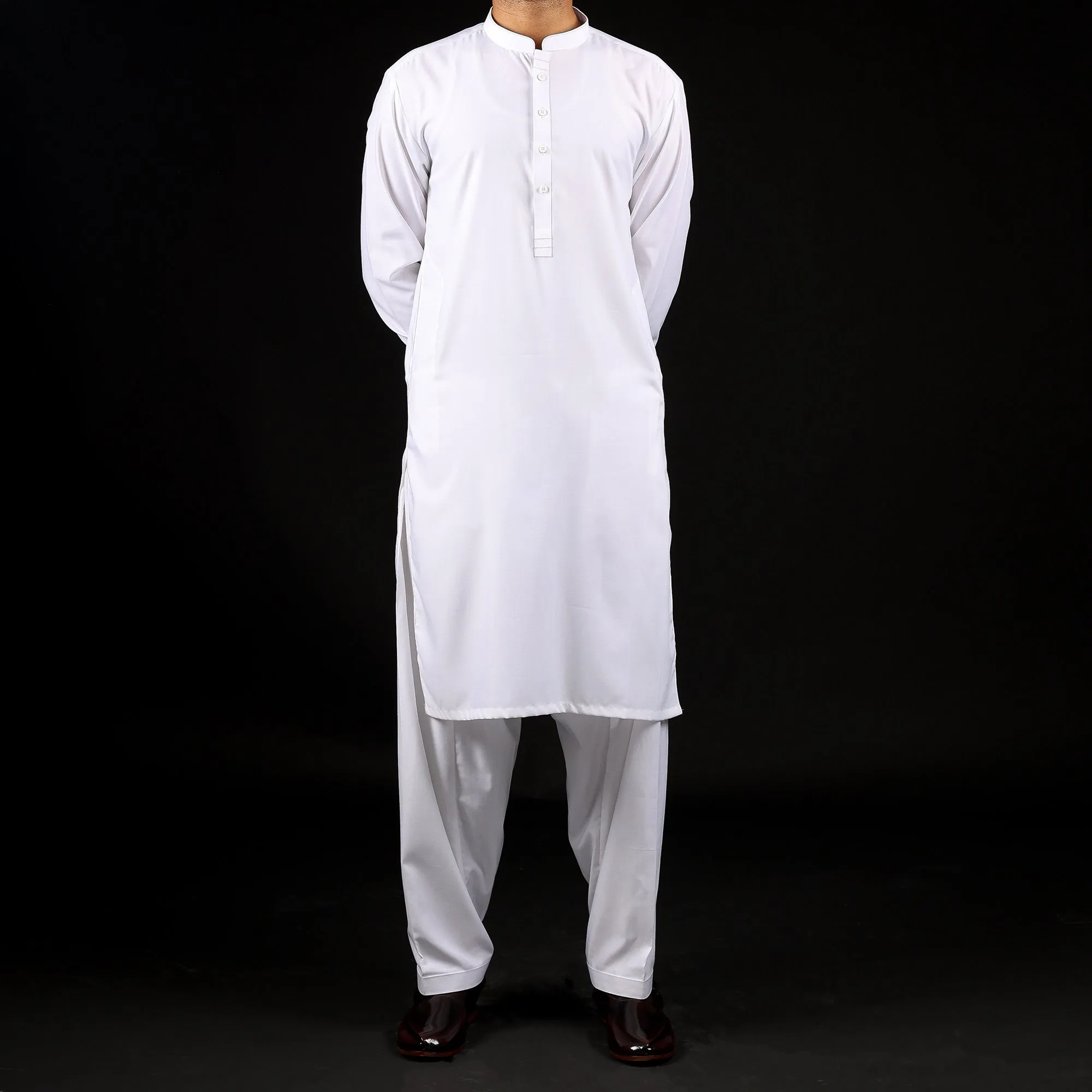 Off White Shalwar Qameez