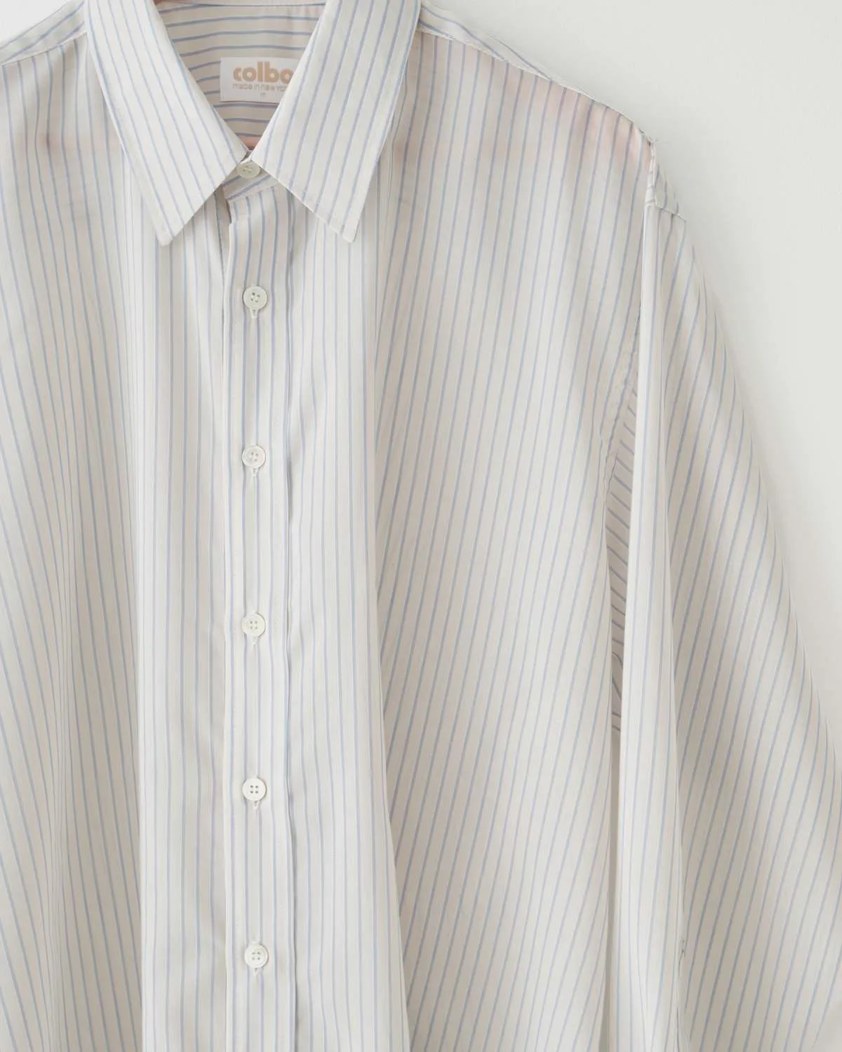 Office Shirt - White Striped