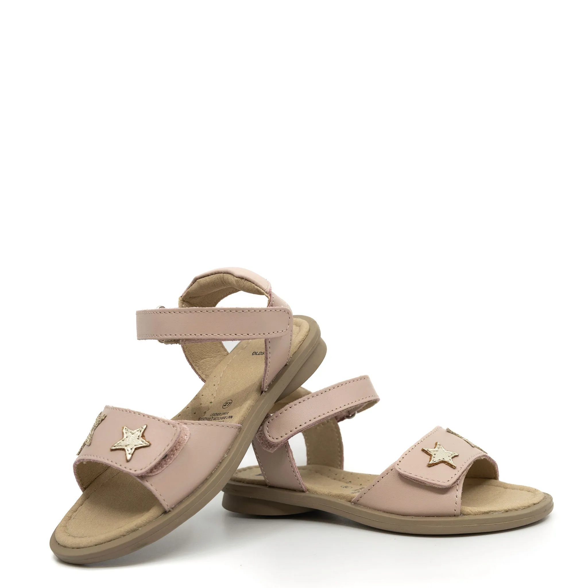 Old Soles Pink Star Velcro Sandal