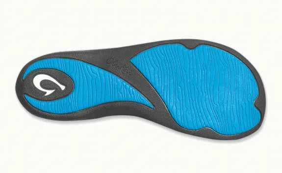 Olukai Kulapa Kai Aqua Black Women's Sandal