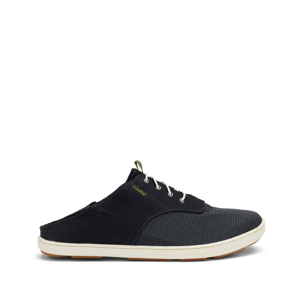 OluKai Men's Nohea Moku Mesh Slip On in Black