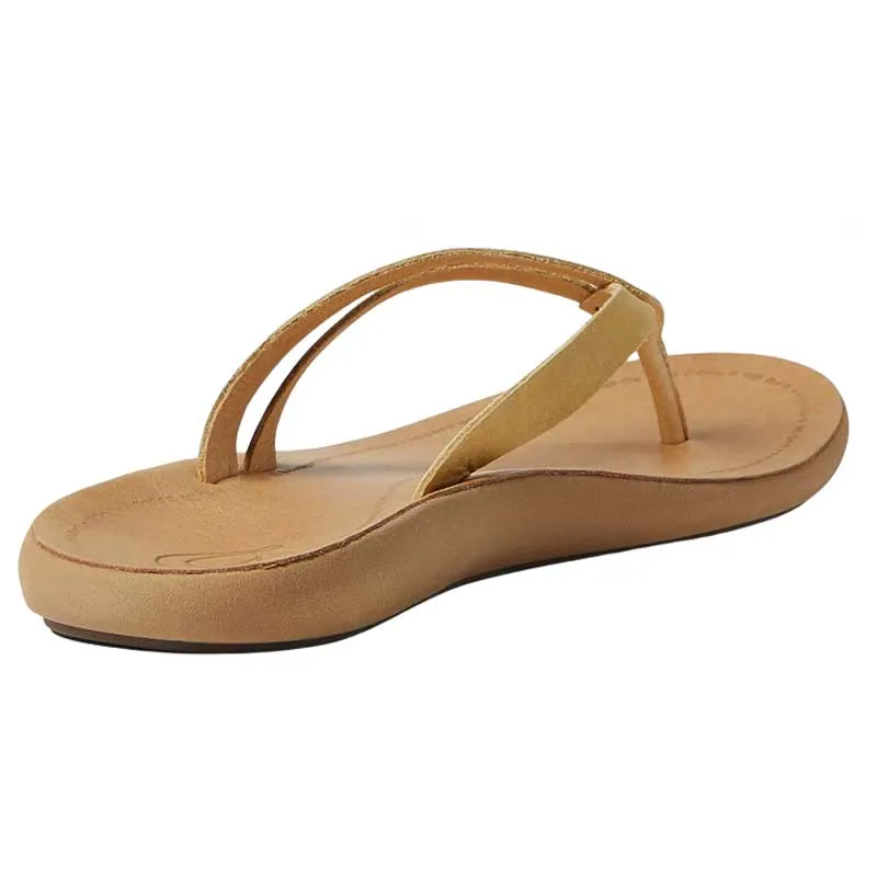 Olukai Women's Kapehe Luana Sandal - Golden Harvest/Sand 20468-7LGS