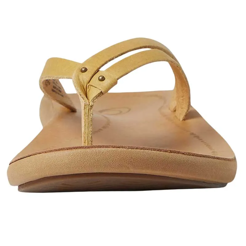 Olukai Women's Kapehe Luana Sandal - Golden Harvest/Sand 20468-7LGS