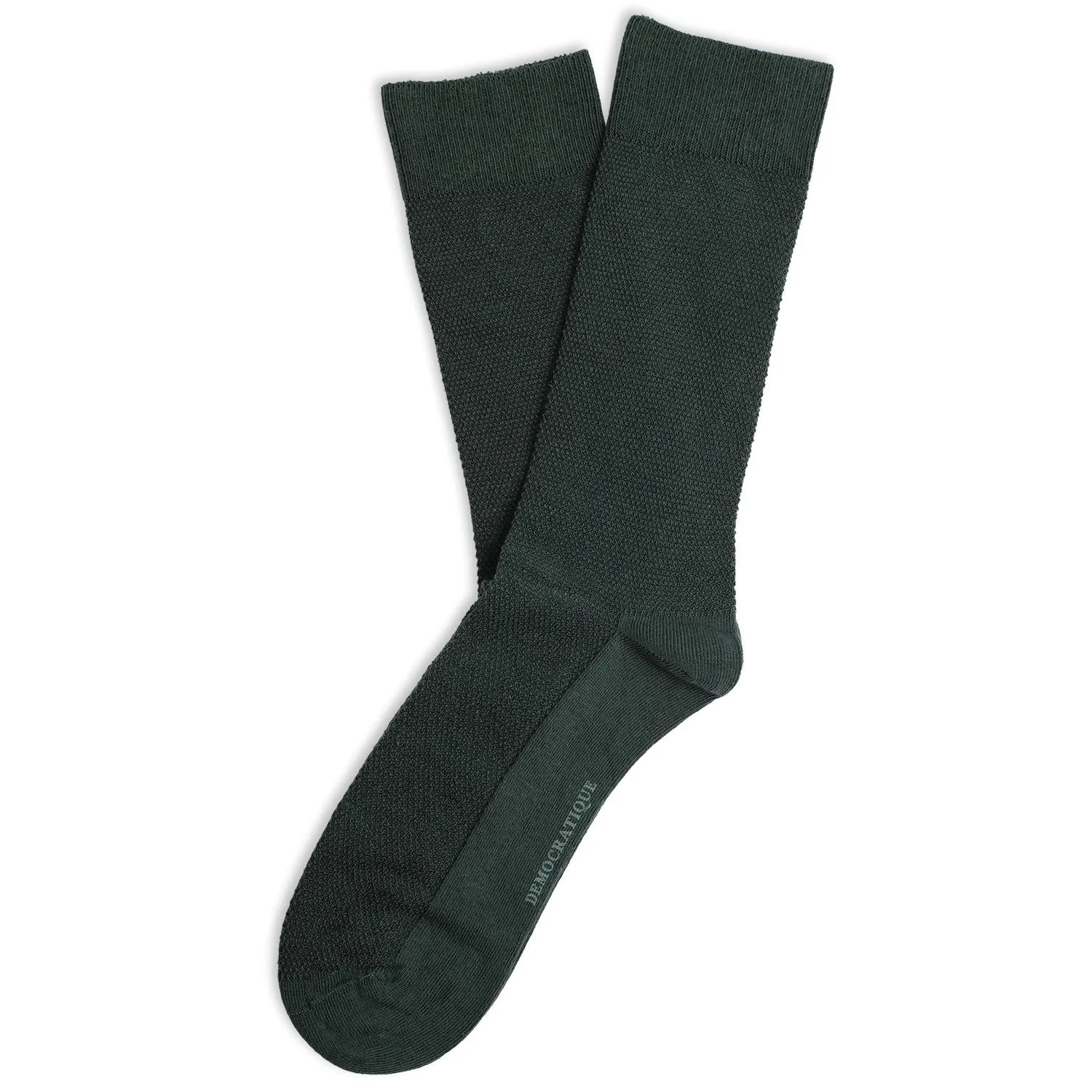 Originals Champagne Pique Socks Forest Green