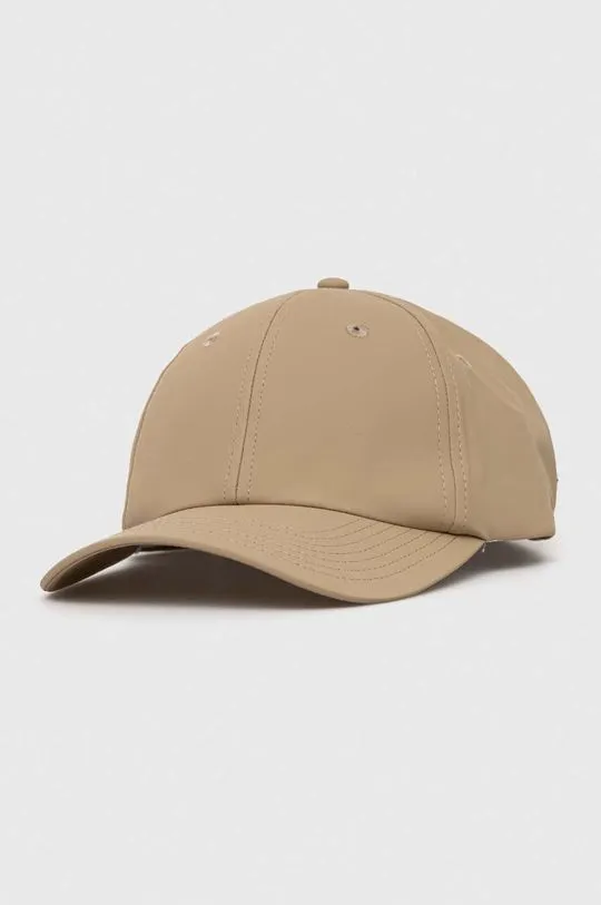 Rains baseball cap 13600 Cap beige color