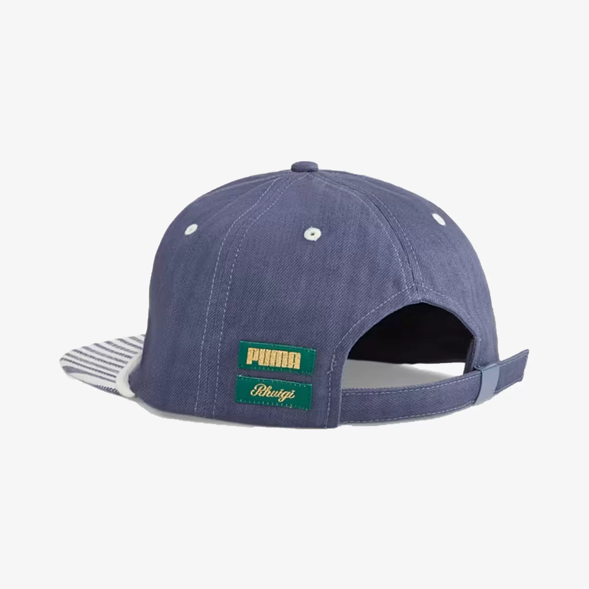 RHUIGI FLAT BRIM CAP 'INKY BLUE'