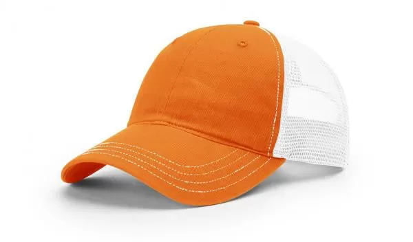 Richardson 111 Garment Washed, Mesh Back Snap Back  Cap