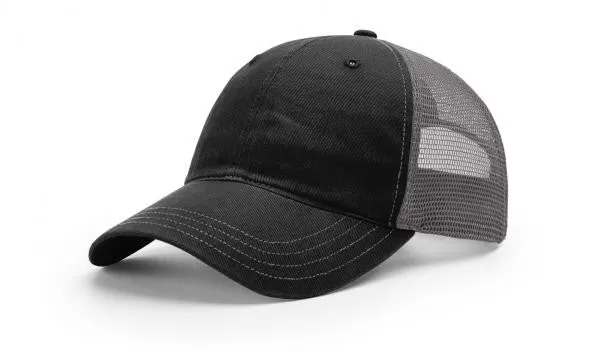 Richardson 111 Garment Washed, Mesh Back Snap Back  Cap