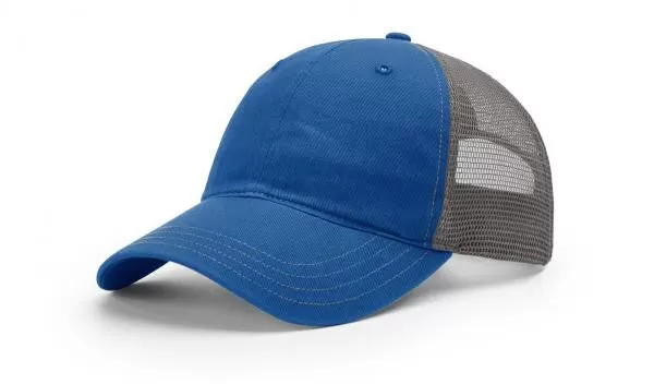 Richardson 111 Garment Washed, Mesh Back Snap Back  Cap