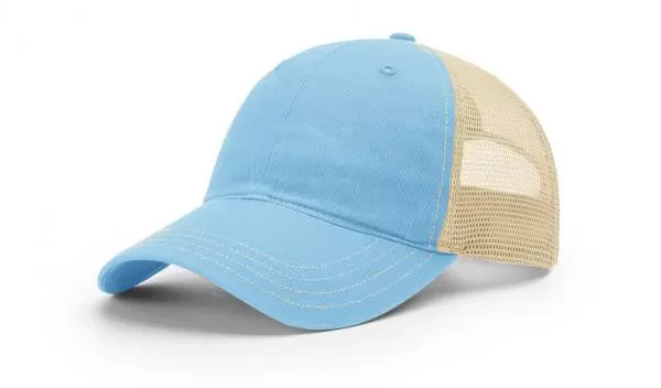 Richardson 111 Garment Washed, Mesh Back Snap Back  Cap