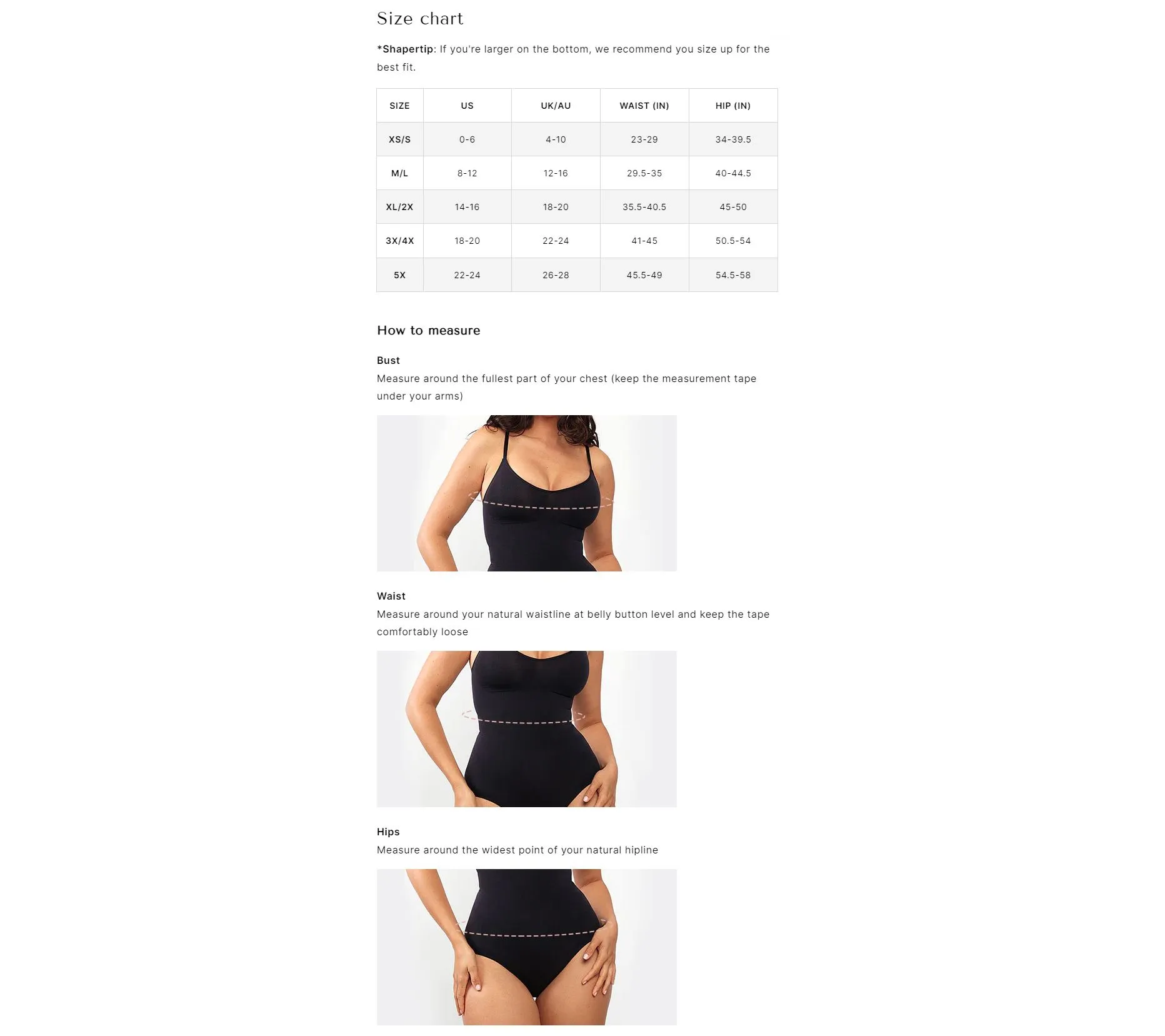 Shapellx PowerConceal Full Body Shapewear