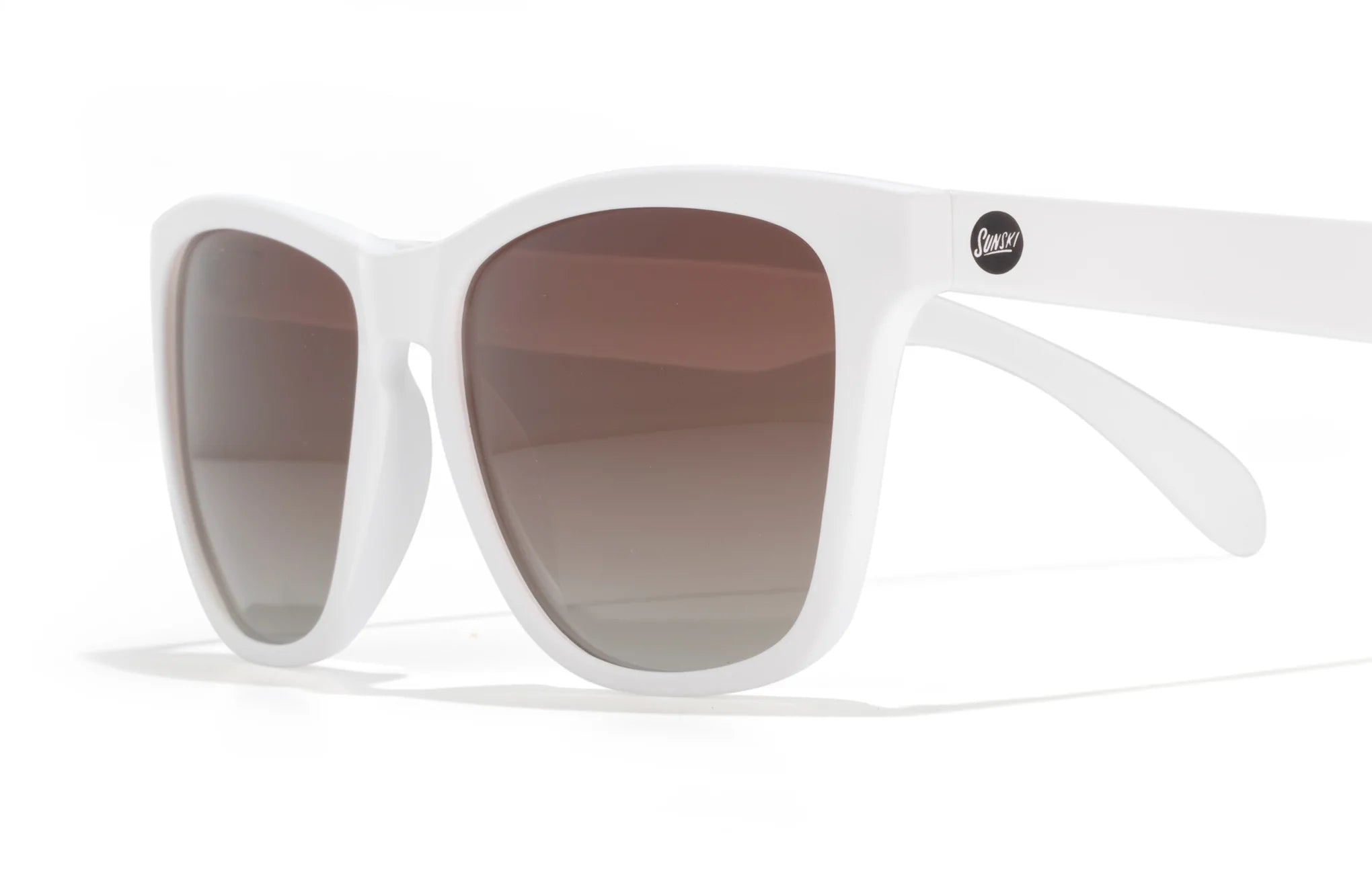 Sunski Headland Polarized Sunglasses - Snow Sepia