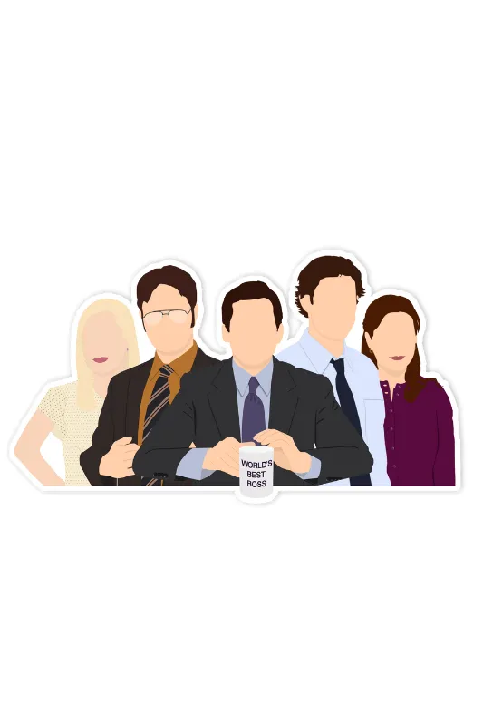 The Office Cast Sticker