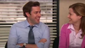 THE OFFICE: Jim's Blue Necktie